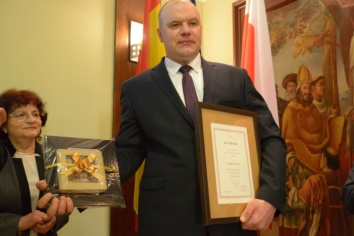 Zdobywca Pucharu Europy Oyama Karate z Honorowym Wyróżnieniem Rady Miasta Bochnia