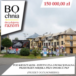 Pod Kryształem – estetyczna i funkcjonalna przestrzeń miejska przy dworcu PKP Pod Kryształem – estetyczna i funkcjonalna przestrzeń miejska przy dworcu PKP