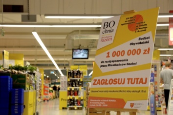 BO Bochni: w weekend głosowanie tradycyjne i w Galerii RONDO