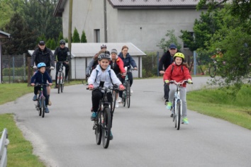 Rekordowa liczna bocheńska grupa na zlocie rowerowym