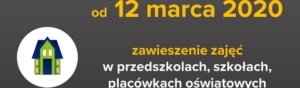 Zawieszenie zajęć dydaktyczno-wychowawczych w przedszkolach, szkołach i placówkach oświatowych Zawieszenie zajęć dydaktyczno-wychowawczych w przedszkolach, szkołach i placówkach oświatowych