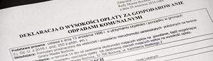 Deklaracja wysokości opłaty za gospodarowanie odpadami komunalnymi