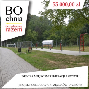 Dębcza miejscem rekreacji i sportu (osiedle Krzęczków-Łychów) Dębcza miejscem rekreacji i sportu (osiedle Krzęczków-Łychów)
