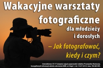 Warsztaty fotograficzne w MDK