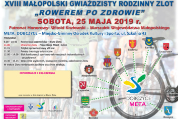 XVIII Małopolski Gwiaździsty Rodzinny Zlot „Rowerem po zdrowie”