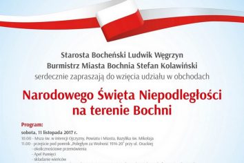Bocheńskie obchody Narodowego Święta Niepodległości